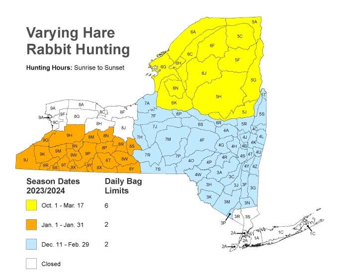 Small Game Species in New York State